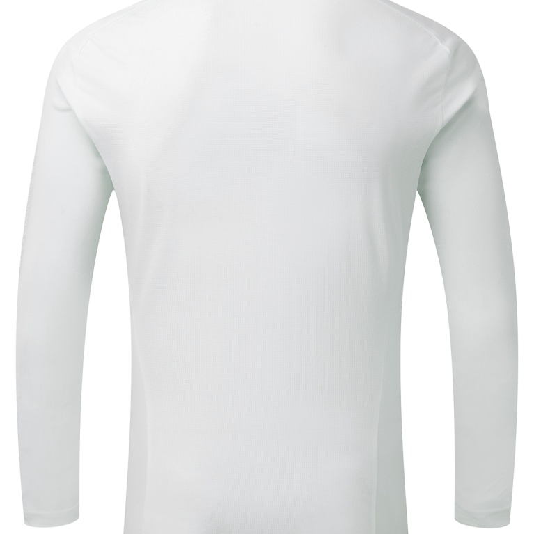 Longridge CC - Ergo Long Sleeve Navy Trim Shirt