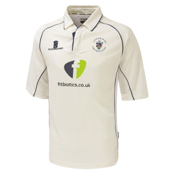 Longridge CC - Premier 3/4 Sleeve Navy Trim Shirt