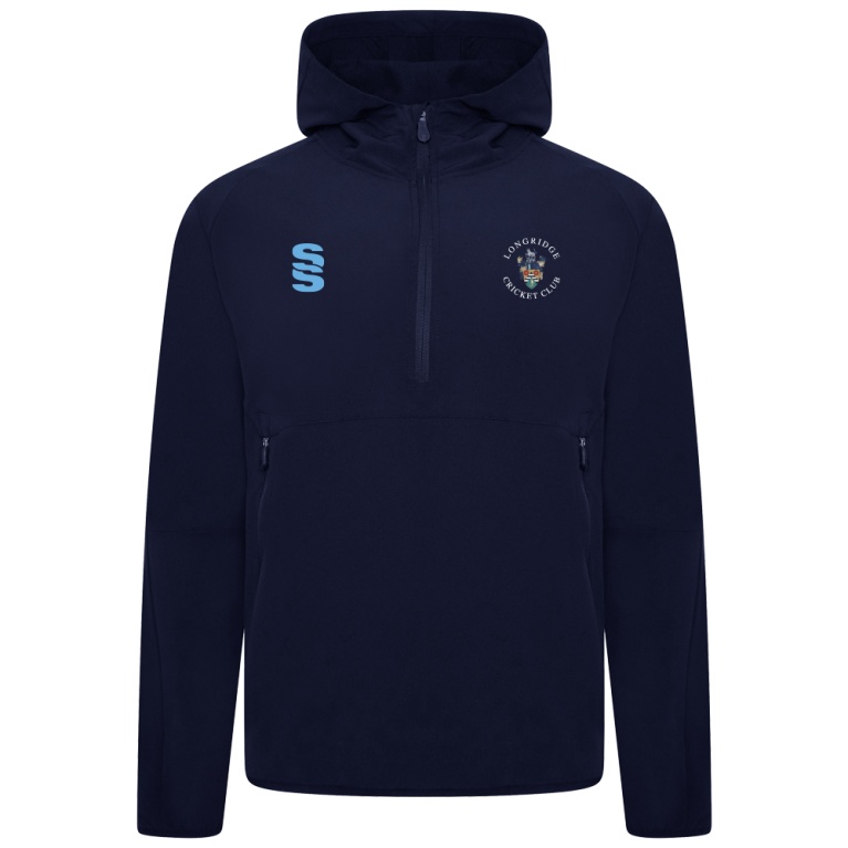 LONGRIDGE CC Dual Elite 1/4 Zip Hoody / Rain Jacket : Navy