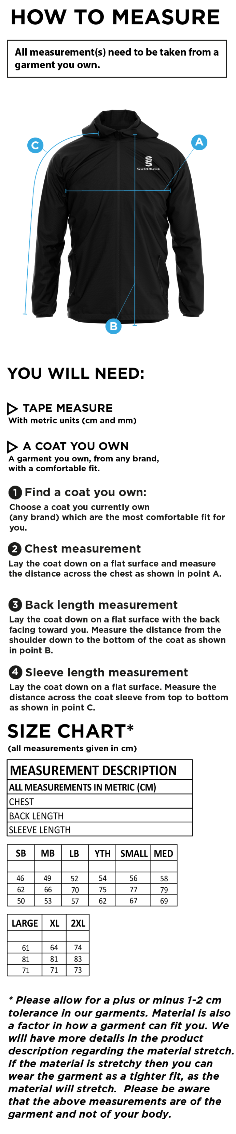 LONGRIDGE CC Women's Dual Elite 1/4 Zip Hoody / Rain Jacket : Navy - Size Guide